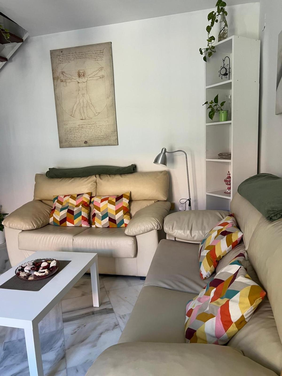 Апартаменти Duplex With Terrace Santa Rufina Севілья Екстер'єр фото